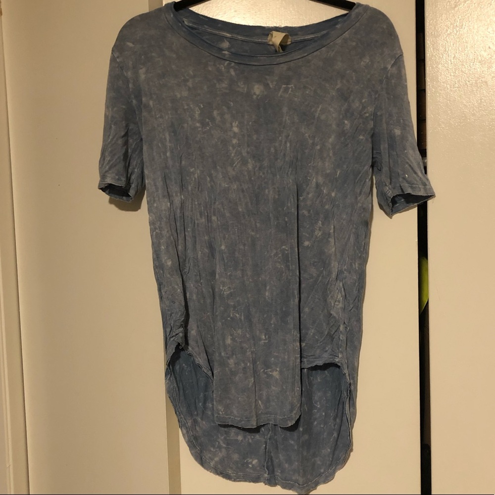 Small blue shirt